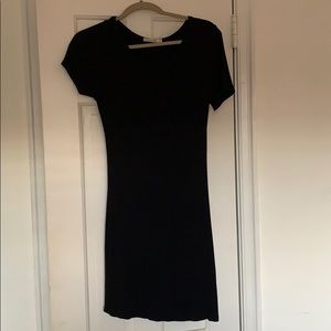 Short sleeved sweater dress